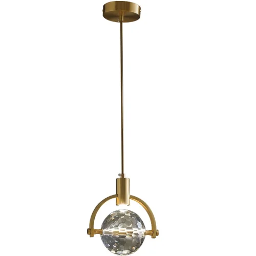 Светильник подвесной GOLF H20 4000К 189716-23 ImperiumLoft прозрачный 1 лампа, основание латунь в стиле арт-деко современный  фото 23