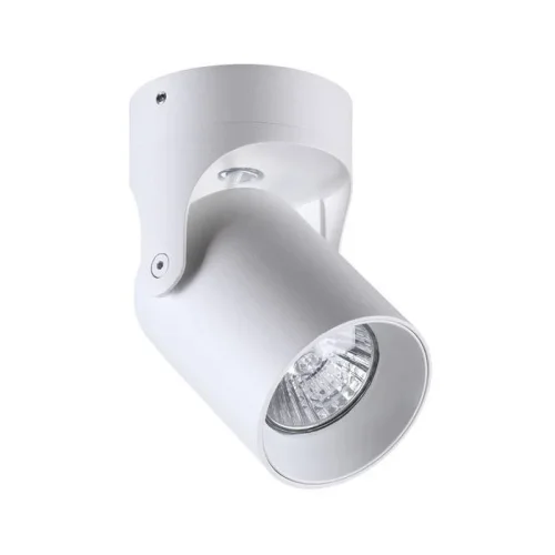 Светильник накладной Corsus 3854/1C Odeon Light белый на 1 лампу, основание белое в стиле хай-тек круглый