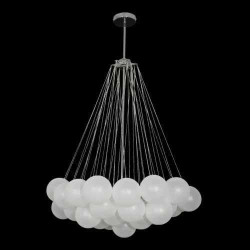 Светильник подвесной Dream 10129/800 LOFT IT белый 9 ламп, основание хром в стиле современный шар фото 5