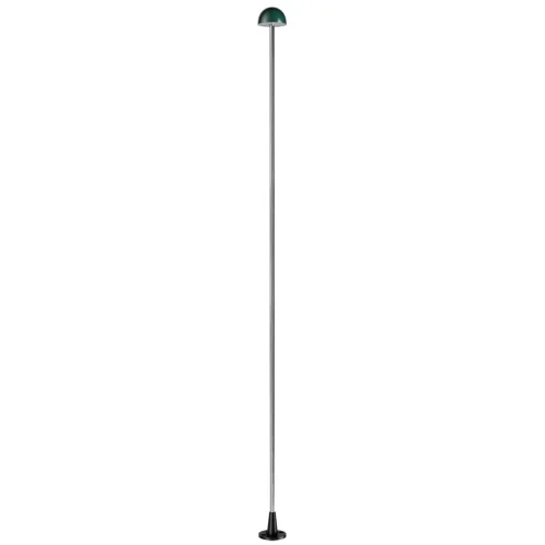 Ландшафтный светильник LED Verde 7122/4GLB Odeon Light уличный IP65 чёрный серый на 1 лампу, плафон зелёный в стиле хай-тек LED