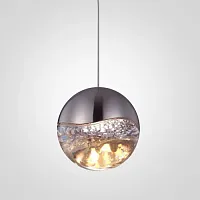 Светильник подвесной ImperiumLoft Globo 1U nickel SD3301-1U nickel 109516-30 ImperiumLoft прозрачный на 1 лампу, основание никель в стиле современный 