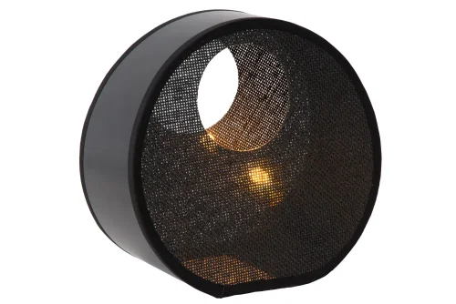 Настольная лампа Loxia 10517/01/30 Lucide чёрная 1 лампа, основание чёрное металл в стиле скандинавский  фото 2