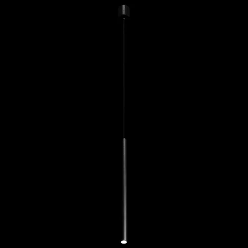 Светильник подвесной LED Metropolis 10334/1000 Black LOFT IT чёрный 1 лампа, основание чёрное в стиле современный хай-тек трубочки фото 2