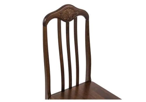 Стул Aron cappuccino деревянное сиденье 1582 Woodville, /, ножки/дерево/коричневый капучино, размеры - ****410*480 фото 3