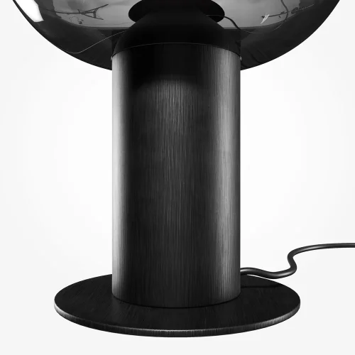 Настольная лампа Smart Casual MOD414TL-01B Maytoni чёрная серая 1 лампа, основание чёрное металл в стиле современный  фото 5