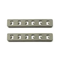 Прямой соединитель для встраиваемого магнитного шинопровода (2 шт) Skyline 48 ST005.749.00.1 ST-Luce серый в стиле для светильников серии Skyline 48 магнитный Прямой соединитель для встраиваемого магнитного шинопровода (2 шт) Skyline 48 ST005.749.00.1 ST-Luce серый в стиле для светильников серии Skyline 48 магнитный