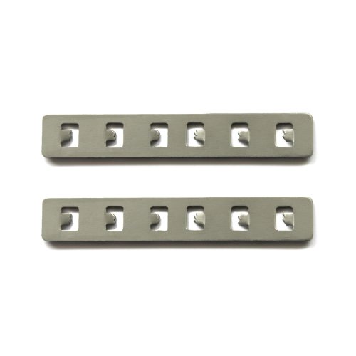 Прямой соединитель для встраиваемого магнитного шинопровода (2 шт) Skyline 48 ST005.749.00.1 ST-Luce серый в стиле для светильников серии Skyline 48 магнитный