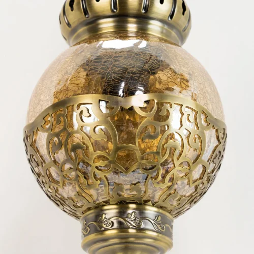 Бра Каир CL419313 Citilux янтарный на 1 лампа, основание бронзовое в стиле восточный  фото 7