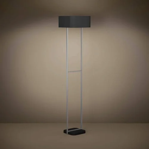 Торшер Savazza 39971 Eglo чёрный на 2 лампы, основание чёрное в стиле современный фото 2 Торшер Savazza 39971 Eglo чёрный на 2 лампы, основание чёрное в стиле современный фото 2