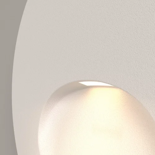 Подсветка для лестниц LED Bil O015SL-L3W3K Maytoni уличный IP54 белый на 1 лампу, плафон белый в стиле современный LED фото 15