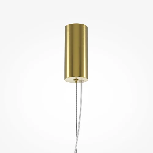 Светильник подвесной LED Adore MOD297PL-L24BS3K Maytoni белый разноцветный на 1 лампу, основание латунь в стиле современный арт-деко выдувное шар фото 6