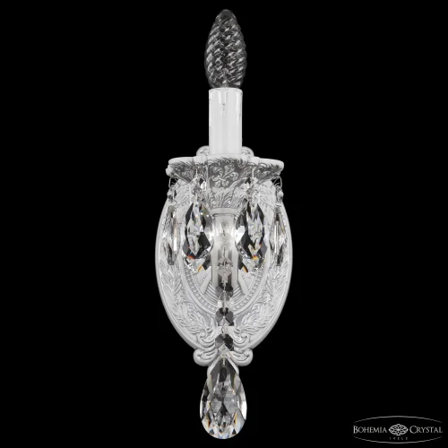 Бра AL7801B10/1/175 A WMN Bohemia Ivele Crystal без плафона на 1 лампа, основание белое серое в стиле классический sp фото 3
