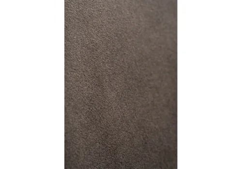 Стул на металлокаркасе Саранда кофе / черный глянец 494361 Woodville, коричневый/велюр, ножки/металл/чёрный, размеры - ****450*600 фото 6