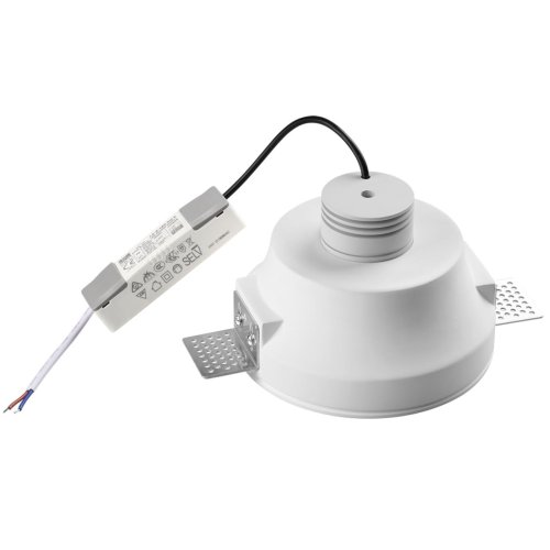 Светильник точечный LED Montana 7168/7CL Odeon Light белый на 1 лампу, основание белое в стиле классический современный для затирки фото 5 Светильник точечный LED Montana 7168/7CL Odeon Light белый на 1 лампу, основание белое в стиле классический современный для затирки фото 5