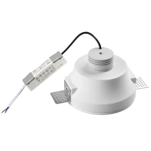 Светильник точечный Montana 7168/7CL Odeon Light белый на 1 лампу, основание белое в стиле классический современный для затирки фото 5