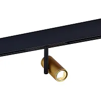 Трековый светильник магнитный LED ST808.246.08 ST-Luce золотой для шинопроводов серии ST808
