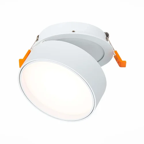 Светильник точечный LED St651 ST651.538.14 ST-Luce белый 1 лампа, основание белое в стиле хай-тек современный 