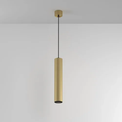 Светильник подвесной Artisan P082PL-GU10-MG Maytoni матовый золото на 1 , основание матовое золото в стиле современный хай-тек фото 3