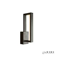 Бра LED Edge X050106 BK iLedex чёрный на 1 лампу, основание чёрное в стиле хай-тек современный 