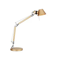Настольная лампа офисная Legend 2839-1T Favourite матовая золото 1 лампа, основание матовое золото металл в стиле современный 