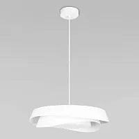 Светильник подвесной LED Petale 10256P White LOFT IT белый на 1 лампу, основание белое в стиле современный 