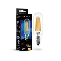 Светодиодная лампа Crystal Candle 5W 3000K E14 7266 Voltega E14 5вт