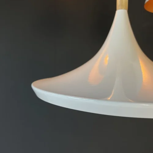 Светильник подвесной Dairy 74576-22 ImperiumLoft белый 1 лампа, основание белое в стиле лофт  фото 5