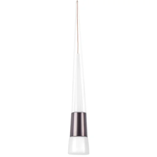 Светильник подвесной LED Cone 757011 Lightstar прозрачный 1 лампа, основание коричневое в стиле современный  фото 5