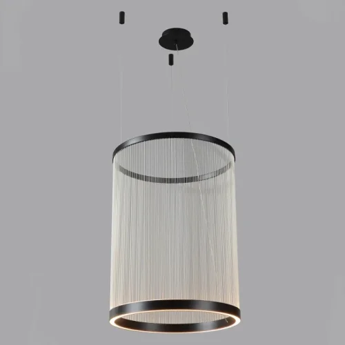 Светильник подвесной ЛЕД ATRIUM B SP50W LED Crystal Lux белый на 1 лампу, основание чёрное в стиле современный фото 4