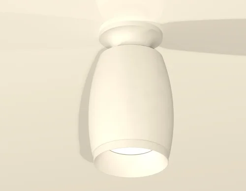 Светильник накладной Techno spot XS1122040 Ambrella light белый 1 лампа, основание белое в стиле хай-тек современный круглый фото 2