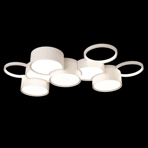 Люстра потолочная LED Pin 10317/9 White LOFT IT белая на 1 лампа, основание белое в стиле современный хай-тек  фото 2