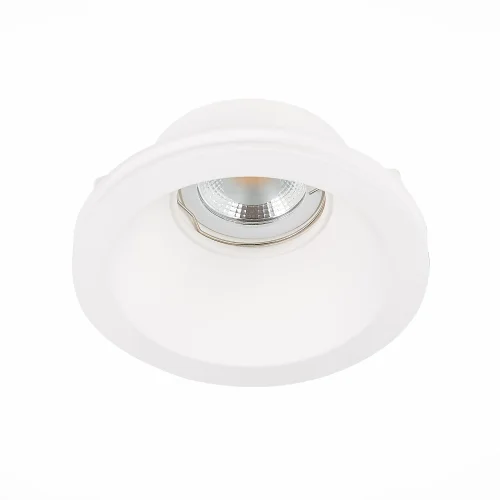 Светильник точечный St252–254 Gypsum ST254.308.01 ST-Luce белый 1 лампа, основание белое в стиле современный хай-тек для затирки фото 2