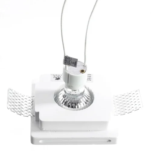 Светильник точечный INVISIBLE A9214PL-1WH Arte Lamp белый 1 лампа, основание белое в стиле современный  фото 4