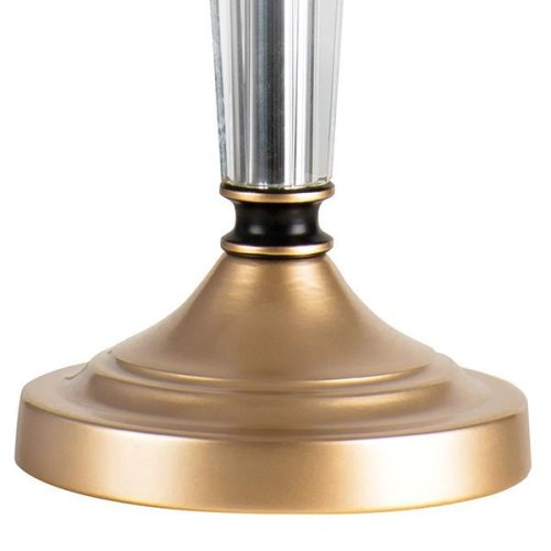 Настольная лампа Perla 707911 Lightstar белая 1 лампа, основание золотое металл в стиле классический  фото 2