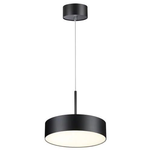Светильник подвесной LED Prometa 358762 Novotech чёрный 1 лампа, основание чёрное в стиле современный хай-тек  фото 3
