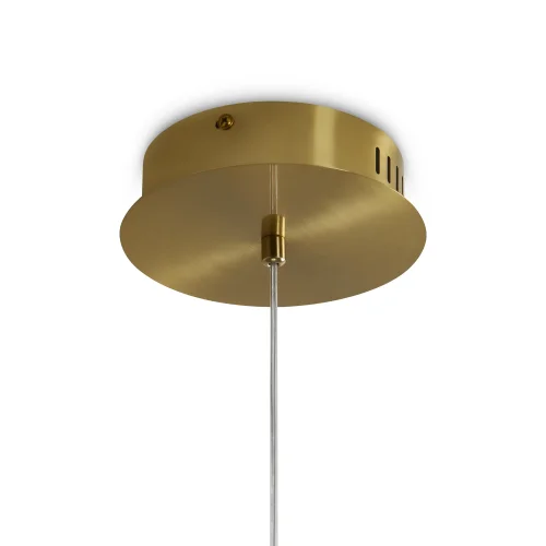 Светильник подвесной LED Awella FR6135PL-L18BT Freya прозрачный 1 лампа, основание латунь в стиле современный арт-деко  фото 5