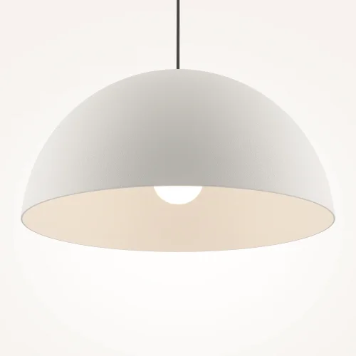 Светильник подвесной Basic colors MOD168PL-01W Maytoni белый на 1 лампу, основание белое в стиле современный фото 10