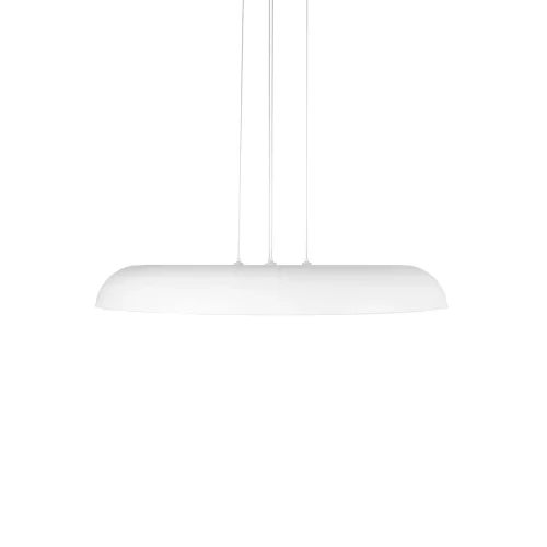 Светильник подвесной LED Dime 10371P White LOFT IT белый на 1 лампу, основание белое в стиле современный круглый фото 5