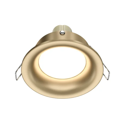 Светильник точечный Slim DL027-2-01-MG Maytoni матовый золото 1 лампа, основание матовое золото в стиле современный 