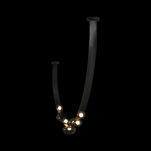 Светильник подвесной LED Belt 10188/2500 LOFT IT серый чёрный на 14 ламп, основание чёрное в стиле современный фото 4