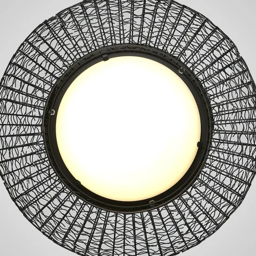 Светильник подвесной LED Eclipse 101548-26 ImperiumLoft белый 1 лампа, основание чёрное в стиле современный  фото 10