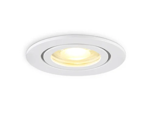 Светильник точечный IP Protect TN1150 Ambrella light белый на 1 лампу, основание белое в стиле современный хай-тек 