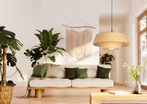 Светильник подвесной Marford 44096 Eglo бежевый на 1 лампу, основание чёрное в стиле лофт современный кантри фото 3 Светильник подвесной Marford 44096 Eglo бежевый на 1 лампу, основание чёрное в стиле лофт современный кантри фото 3