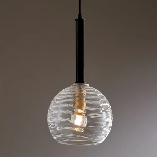 Светильник подвесной MARISOL 151810-26 ImperiumLoft прозрачный 1 лампа, основание золотое в стиле современный лофт  фото 2