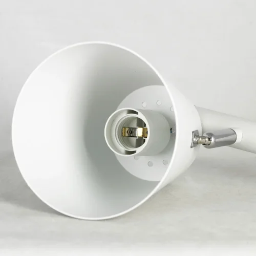Торшер LSP-0628 Lussole  белый 2 лампы, основание бежевое белое в стиле современный
 фото 2