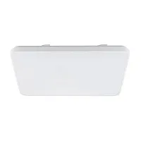 Светильник потолочный Agnes Square Pro 10994-NW Nowodvorski белый на 1 лампу, основание белое в стиле современный квадратный