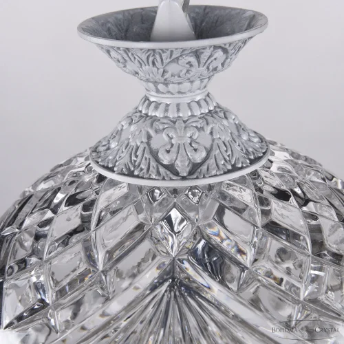 Светильник подвесной AL16781/16 WMN Balls Bohemia Ivele Crystal прозрачный 1 лампа, основание никель прозрачное в стиле классический balls фото 6