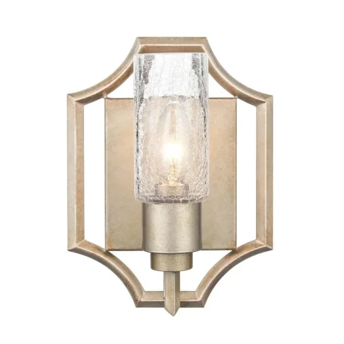 Бра Элса (Elsa) VL4214W01 Vele Luce прозрачный на 1 лампу, основание бежевое в стиле классический 