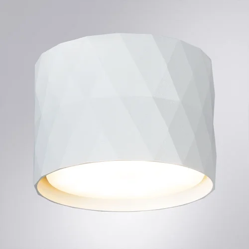 Светильник накладной Fang A5552PL-1WH Arte Lamp белый 1 лампа, основание белое в стиле минимализм современный круглый фото 3
