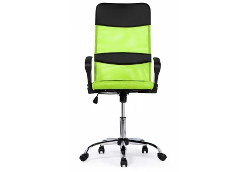 Компьютерное кресло ARANO зеленое 1488 Woodville, зелёный/ткань искусственная кожа, ножки/металл/хром, размеры - *1320***650*650 фото 6